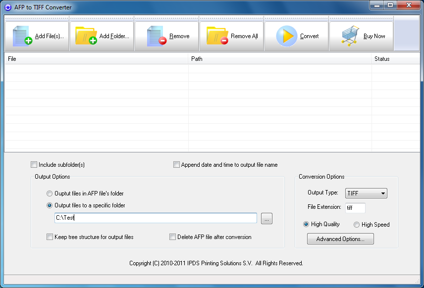 AFP to TIFF Converter Windows 11 download