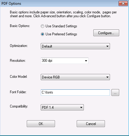 AFP to PDF conversion options